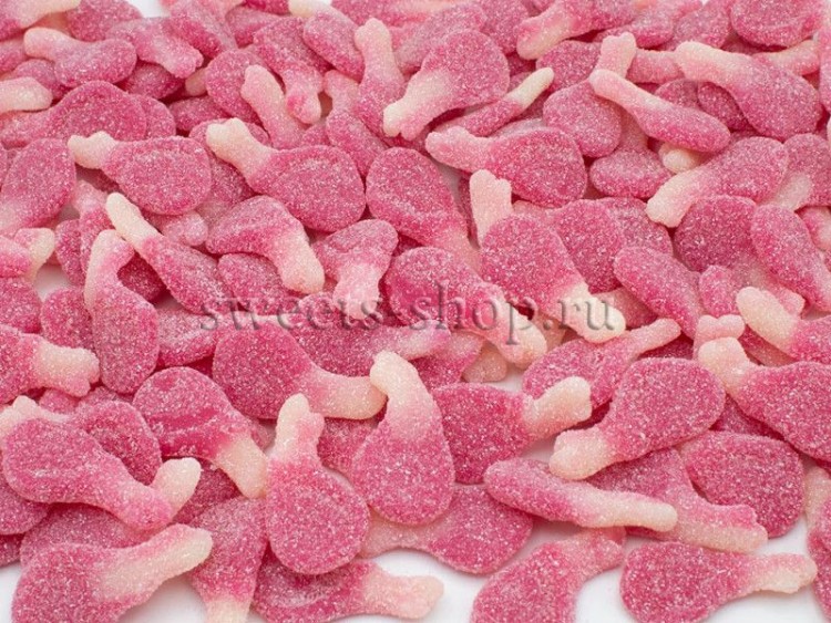 Жевательный мармелад "Хамон в сахаре" кислый HALAL