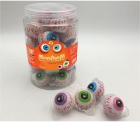 Жевательная конфета "Липкий глаз" с жидкой начинкой 10гр*50шт