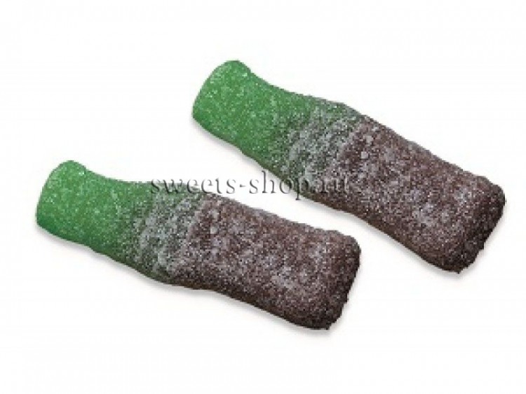 Жевательный мармелад "Кола бутылочка в сахаре" (с зеленым цветом)