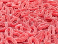 Жевательный мармелад "Кольца клубника" HALAL