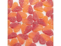 Жевательный мармелад "Сердечки персиковые в сахаре" HALAL