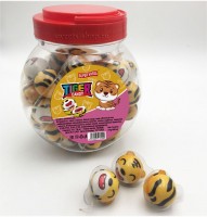 Жевательная конфета "Мармеладный тигр" персиковый 18гр