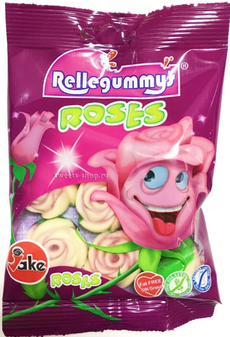 Jake мармелад розы с начинкой