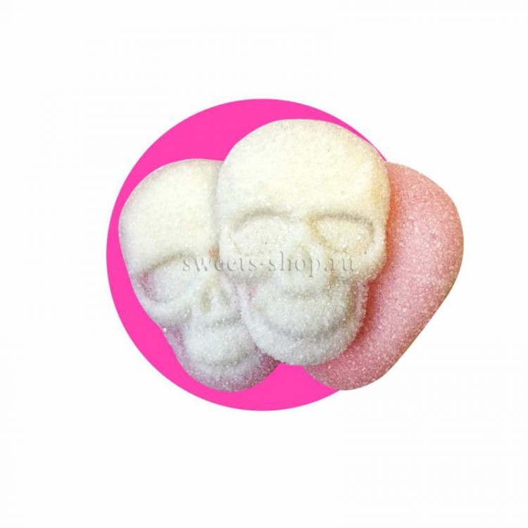 Жевательный мармелад "Череп кислый" 10гр CHI-WA-WA (Россия)