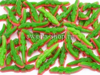 Жевательный мармелад "Крокодилы" со вкусом арбуза HALAL