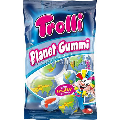 Жевательный мармелад "Глобус с супер кислой жидк.клуб.нач." 75гр Trolli ...
