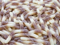 Жевательный мармелад "Червячки кола кислые" HALAL