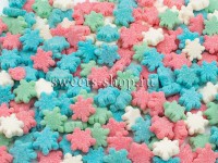 Жевательный мармелад "Снежинки" кислые 5гр HALAL