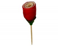 Карамель леденцовая "Роза" со вкусом аронии с добавлением натурального сока 50гр