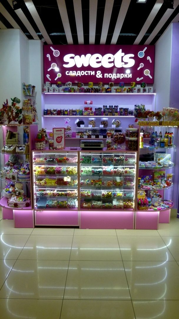 франшиза магазин сладостей и мармелада candy shop